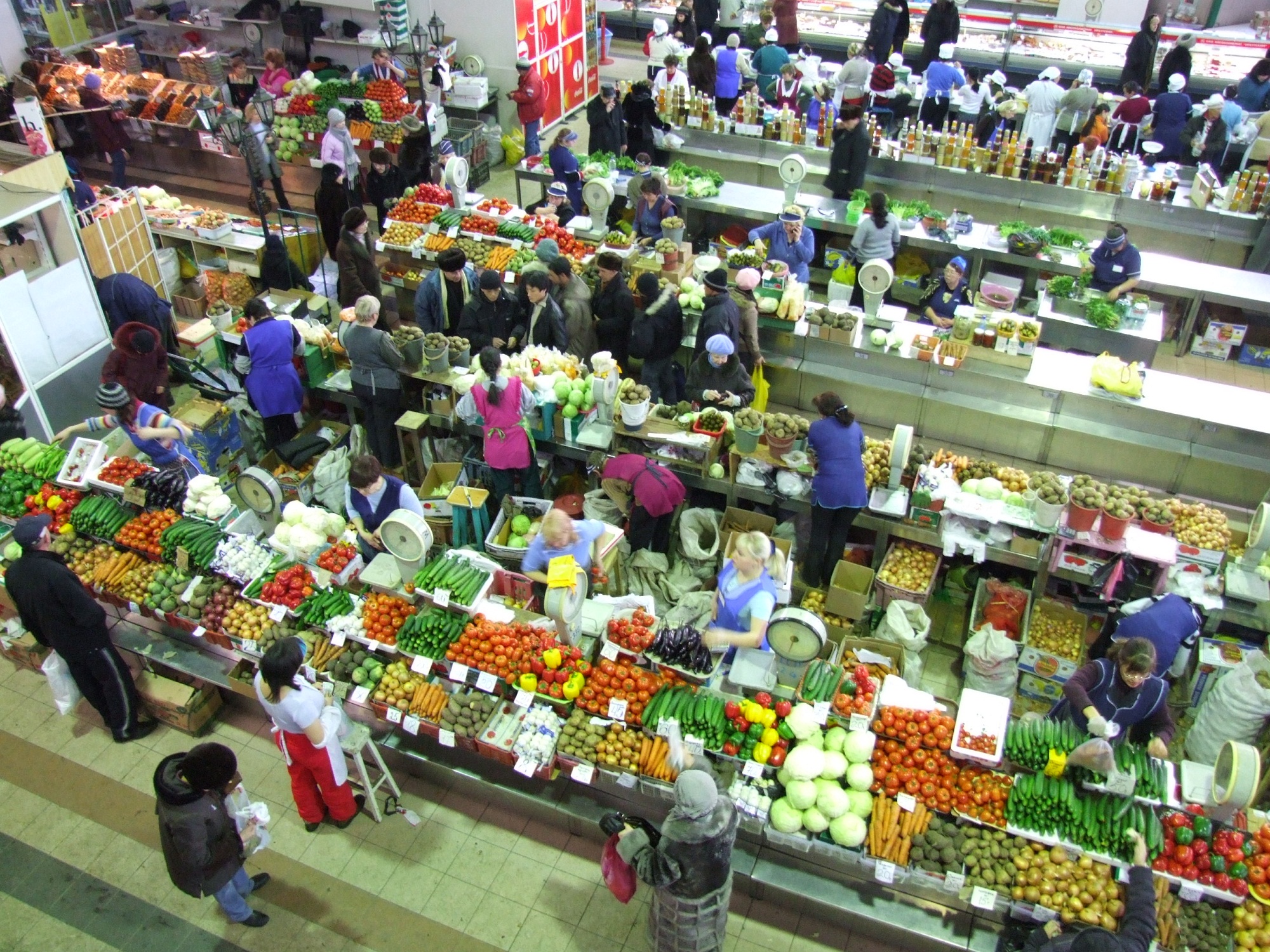 Центральный рынок Иркутска