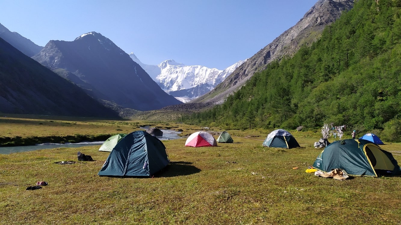 Отдых на Алтае с палатками, где остановиться