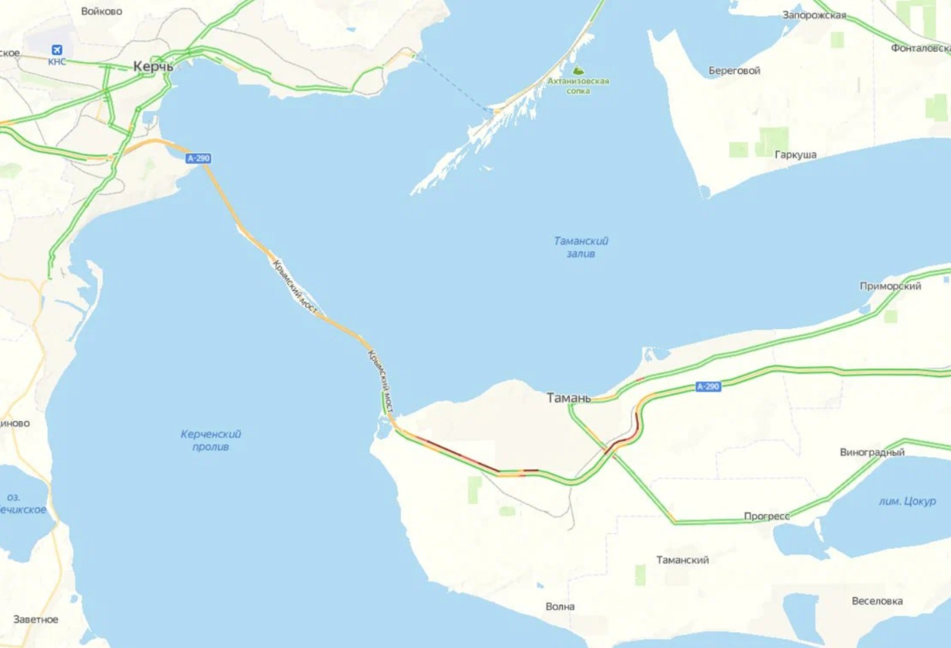 Крымский мост закрыт 17 июля: альтернативный маршрут для туристов